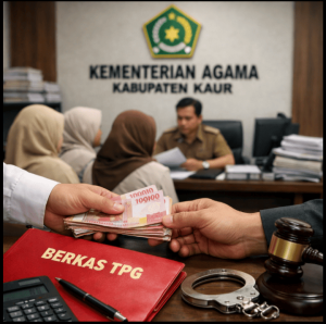 Dugaan Pungli Pencairan TPG Guru Agama di Kemenag Kaur, Oknum PAPKIS Disorot